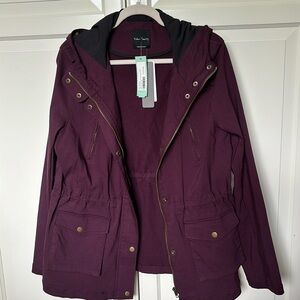 New Eden Society Purple Cargo Jacket Size XL - Stitch Fix